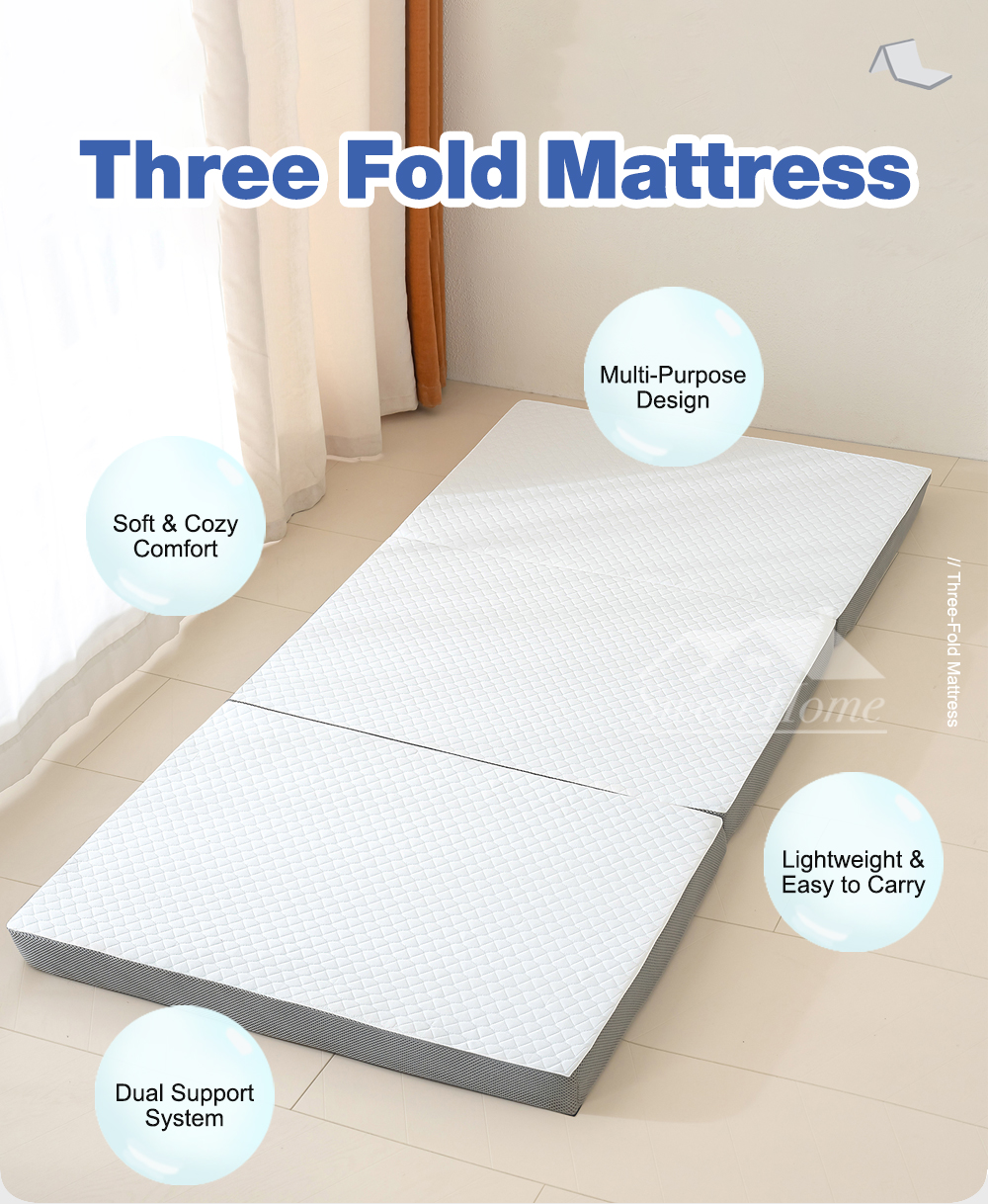Sweet Home Three Fold Bed Mattress-1